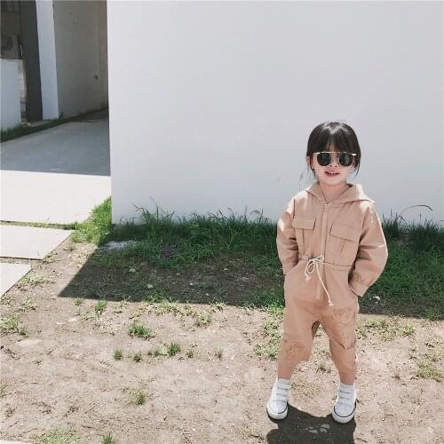 Tonytaobaby Autumn Clothes New Baby Childrens Clothing Jumpsuits Unisex Zipper Baby Girl Boy Clothes