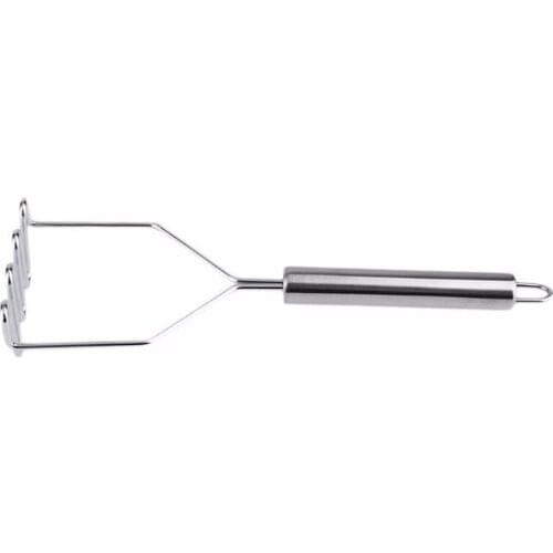 High Quality Durable Stainless Steel Potato Masher For Pressing Mashed Potatoes Wave Shape Kitchen Cooking Tool