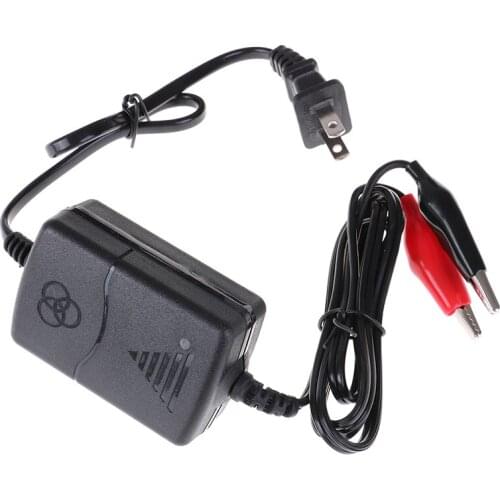 1Pc 12V 1250mA Motorcycle Truck Volt Sealed Lead Acid Rechargeable Battery Charger EU/US Plug