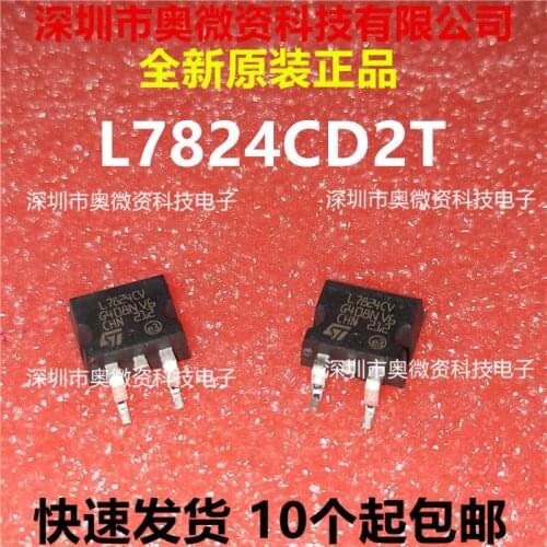 100% Original In Stock New L7824CD2T-TR L7824C2T TO263