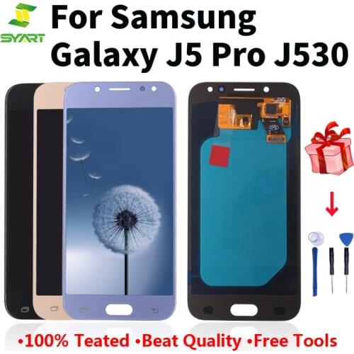 100% Tested Adjustable LCD For Samsung J530 LCD Touch Screen Digitizer Assembly For Samsung Galaxy J5 Pro 2017 J530 J530F J530FM