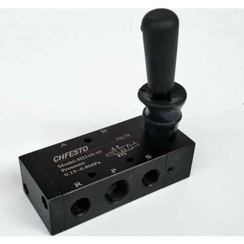 4H310-10 Hand Lever Operated Solenoid Valves3/8'' Direct Acting