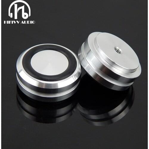 Aluminum foot pads for HiFi amplifier Speaker PC Machine feet Mats Pads Diameter 30mm height 13mm
