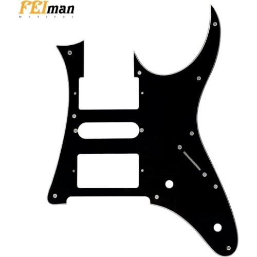 Pleroo Guitar parts pickguards suit for Japan MIJ Ibanez RG 350 DXZ Guitar Pick guard Music Replacement Accessory