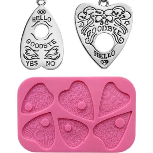 Love Heart Divination Epoxy Resin Mold Silicone Mould DIY Crafts Casting Tools