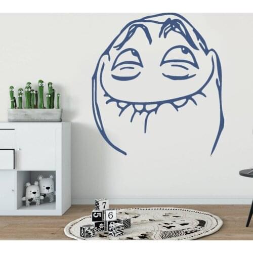 Holding In Laughter Meme Wall Sticker Decal Home Bedroom Wall Decoration A00370
