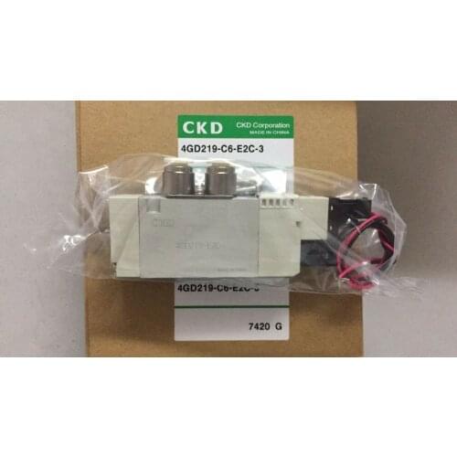 New CKD 4GD219-C6-E2C-3 Solenoid valve free shipping