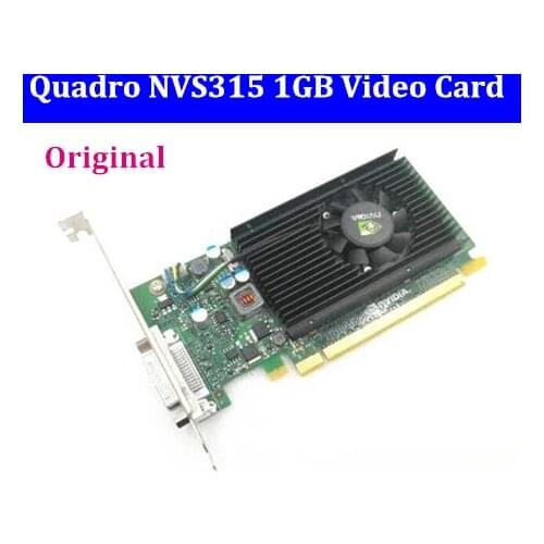 Original quadro NVS315 1GB DDR3 PCI-e graphic card 3D design professional Video Card NVS 315