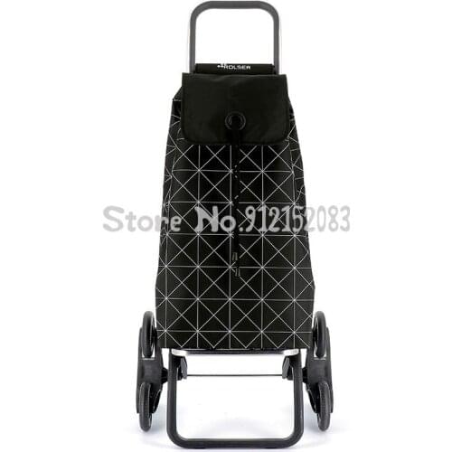 Shopping Cart Shopping Trolley Home Imported Folding Large-capacity Small Trolley Portable Climbing Trolley