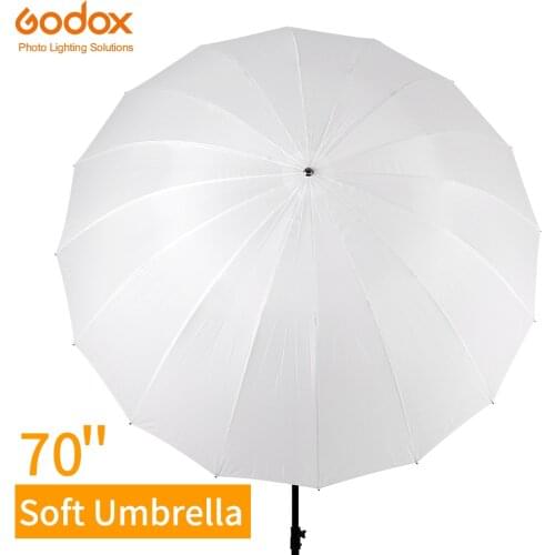 Godox 70" 178cm Soft Umbrella White Diffusers Studio Photography Translucent Umbrella for Photo Studio Soft Light Umbrellas
