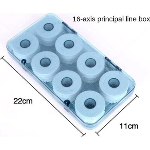 1PCS EVA foam shaft 8 axis 16 axis foam main line box thread box thread group box fishing tackle