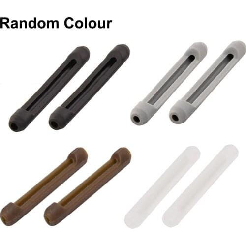 6 Pairs Silicone Glasses Ear Hooks Eyewear Transparent Anti Slip Silicone Ear Hook Temple Tip Holder Sun Eye Glasses Clips