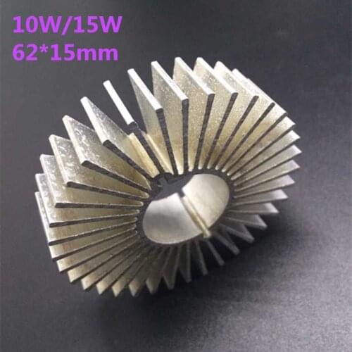 20pcs/lot LED Aluminum Heatsink LED Radiator For 10W 15W High Power Lamp DIY LED Cooler dissipador de calor UFO PCB Radiator