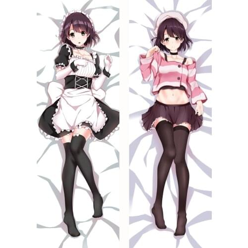 2020-January update Anime Saenai Saekano: How to Raise a Boring Girlfriend Dakimakura Pillow case Hugging Body Pillow Cover case