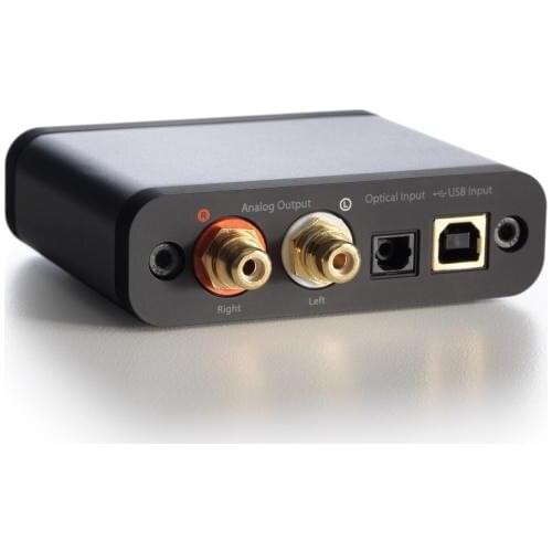 Audioengine D1 Portable Mini Fiber Optic USB DAC Decoder Headphone Amplifier for Computer USB Direct Power Supply