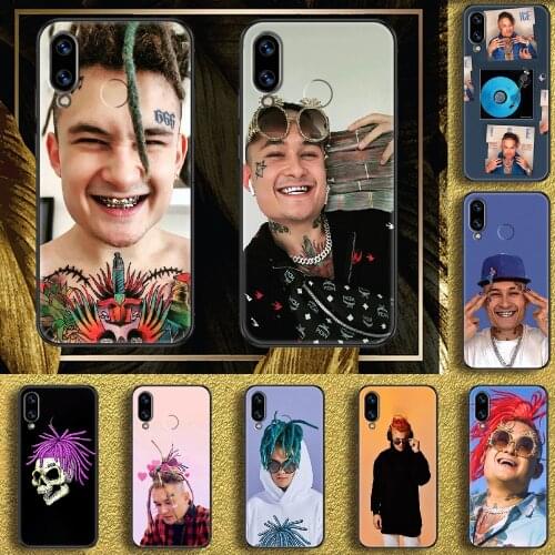 Rapper MORGENSHTERN Russia Phone case For Huawei Honor 6 7 8 9 10 10i 20 A C X Lite Pro Play black trend Etui luxury cell cover
