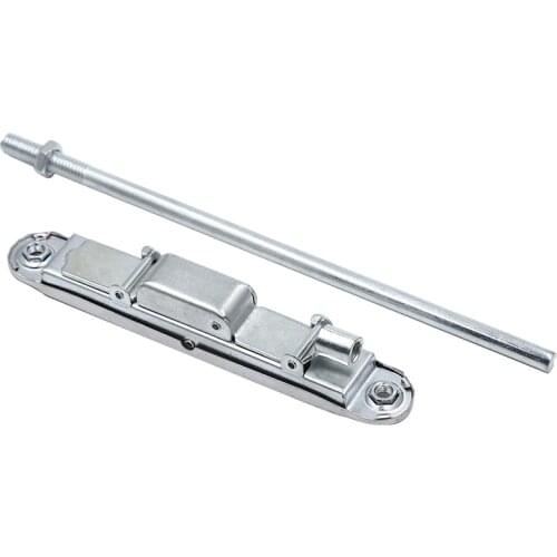 Long Silver Stainless Steel Door Latch Sliding Lock Barrel Bolt Latch Hasp Staple Gate Safety Lock Accessories Tools
