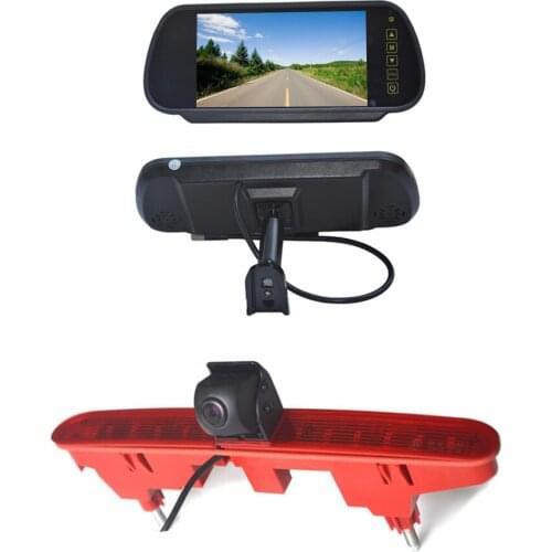 Vardsafe VS6887R 7Inch Replacement Rear View Screen & Reverse Camera for Peugeot Partner Citroen Berlingo Van (2008-2018)