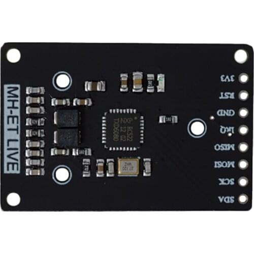 FFYY-Mini Rc522 Rfid Sensor Module Card Reader Writer Module I2C Iic Interface Ic Card Rf Sensor Module Ultra-Small Rc522 13.56M