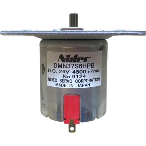 NIDEC JAPAN SERVO DC motors type DMN37S6HPB is from Japan ,has Low noise,Low vibration,Energy saving,Long life and Stability