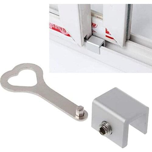 Screen Window Lock Limiter Aluminum Alloy Window Safety Lock Translation Screen Window Child Safety Window Cable Limit Lock
