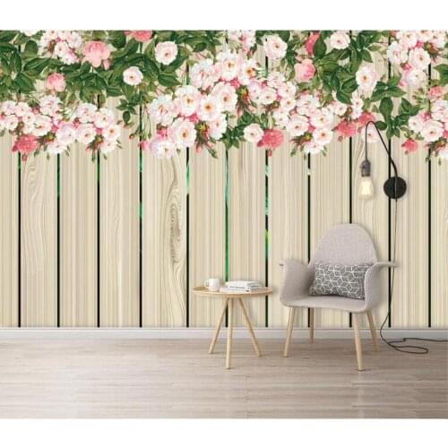 CJSIR Custom Wall Papers Home Decor Plant Flower Rose Bedroom Wall Hotel Background Wall 3d Wallpaper Papel De Parede 3d