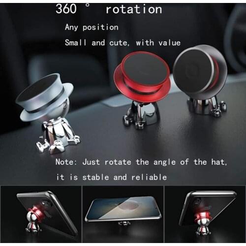 Hot Magnetic Phone Car Mount Universal Car Phone Holder for Dashboard Magnetic navigation support car supplies Phone Car Mount