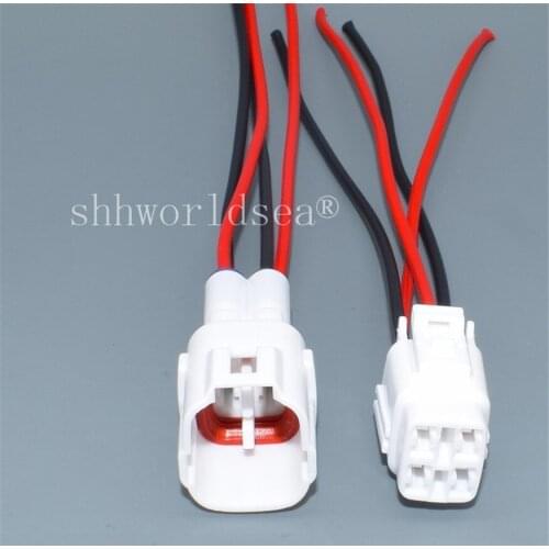 Shhworldsea 4 Pin 2.2mm MT090 Sealed Motorcycle Connector Female Male Housing Automotive Wire Connector 6180-4771 6188-0004