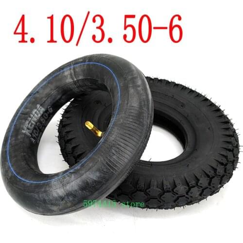 Motorcycle tyre 4.10/3.50-6 tire and inner tube for 49cc Mini Quad Dirt Bike Scooter ATV ,Buggy,Gas scooter, wheelbarrow