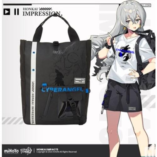 Honkai Impact 3rd Impression Crossbody Bags For Women JK Package Tote Bag Message Shouder Bag Handbag Purse Girls Props Cosplay