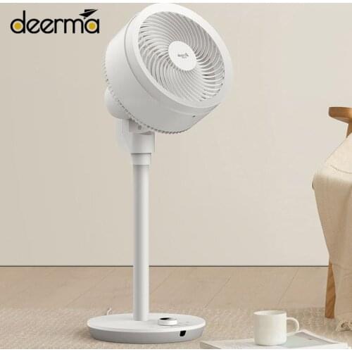 Deerma Air Circulation Fan Remote Control Timing Standing Floor Fan DC Pedestal Standing Air Conditioner Natural Wind