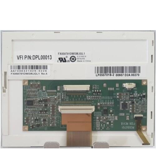 FX050701DWSWJGL1 LCD Screen 1 Year Warranty Fast Shipping