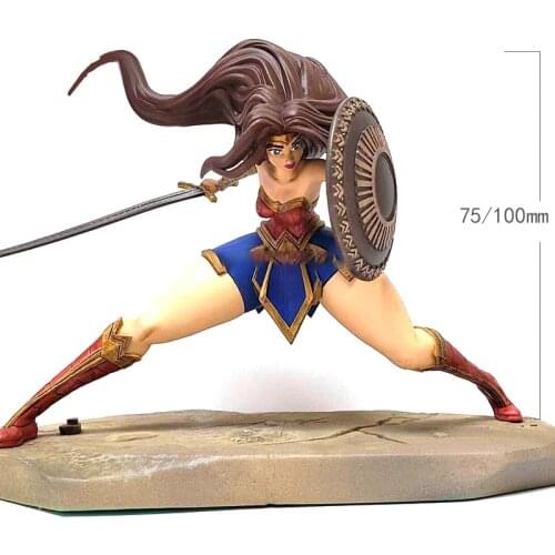 1/24 75mm 1/18 100mm Resin Model Girl Warrior Figure Unpainted No Color RW-415