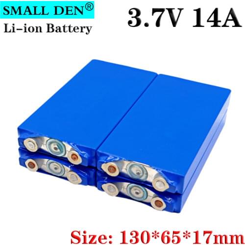 3.7V 14Ah lithium ion battery pack is not 15Ah polymer lithium battery, 12V 24V 36V 48V electric car solar DIY energy storage