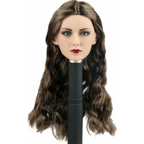 1/6 TBLeague PL2020-165C Golden Spartan Female Head Sculpt Carved Fit 12" Action Figure Body