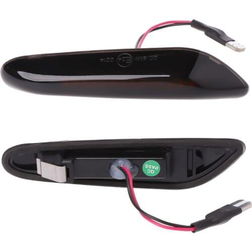 1 Pair Car Turn Signal Lights LED Turn Indicator Blinker Lamp Signal Lamp Side Marker for bmw E90 E91 E92 E93 E46