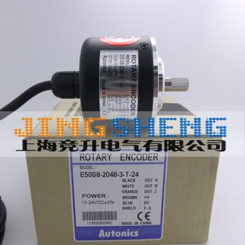100% New Original Autonics Rotary Encoder E50S8-2048-3-T-24