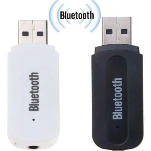 Kebidu Mini USB Bluetooth Receiver Wireless Audio Car kit 3.5mm AUX USB Power for car Mp3 player Stereo Spearker phones