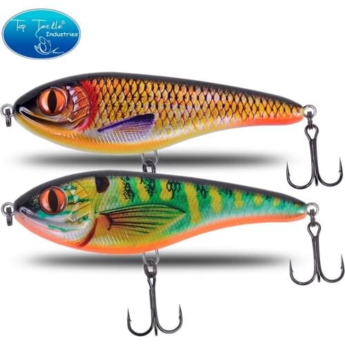 CF Lure Slow Sinking Jerkbait 150mm-76g 170mm-135g Fishing Lures Musky Pike Slider Bass