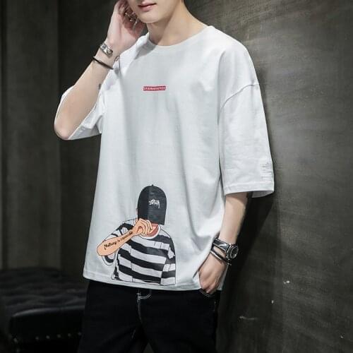 Mens T-Shirt Causal Cotton TShirt O-Neck Short Sleeve Basic Shirts Male High Quality Classical Tops Clothing Daily Wear Tees