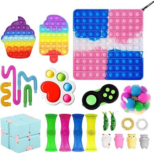 Fidget Simple Dimple Toy Fat Brain Toys Stress Relief Hand Fidget Toys For Kids Adults Early Educational Autism Special Need Toy