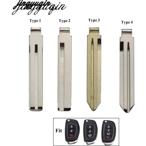 Jingyuqin 15pcs/lot Flip Remote Car Key Fob Shell For Mistra Hyundai HB20 Santa FE IX35 IX45 Accent I40 Uncut Blade