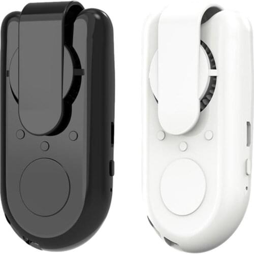 Reusable Fan For Face Mask Clip-On Air Filter Fan USB Rechargeable Exhaust Portable Mini Fans Personal Wearable Air Purifiers