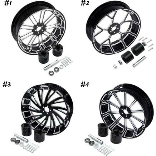 Motorcycle 18'' x 5.5'' Rear Wheel Rim Hubs For Harley Touring Road King Street Glide Non ABS 2008-2020