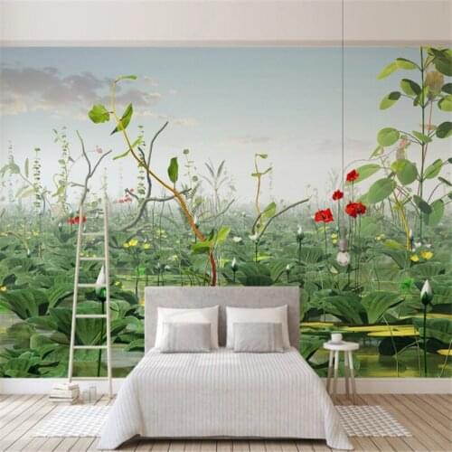 Custom Mural Wallpaper Modern Minimalist Mosaic Geometric Figures Background Wall Painting