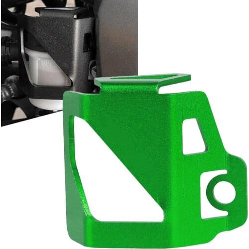 Motorcycle For Kawasaki Z900 Z750 Z400 NINJA 400 300 250 Rear Brake Fluid Reservoir Cover Guard Protector Rear Oil Cup Cap Guard