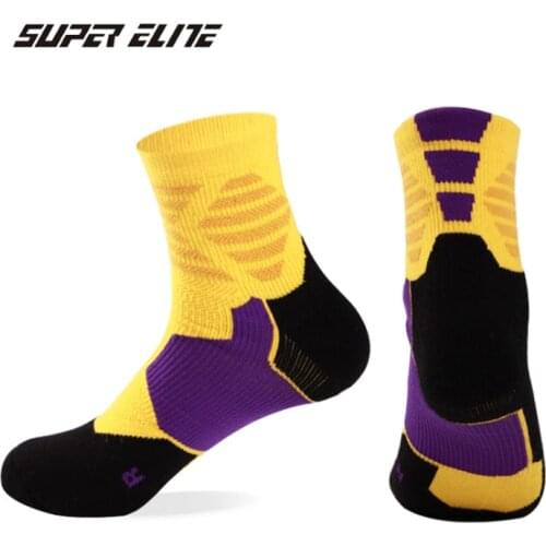 TaoBo Genuine SUPER ELIE Kobe Legend Never Dies Basketball Socks Non-slip Durable Skateboard Towel Bottom Socks Stocking