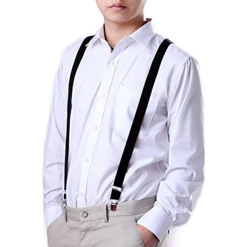 Suspenders men women High Elastic Adjustable Y Back Suspenders for shirt trousers mujer tirantes hombre para pantalones bretelle