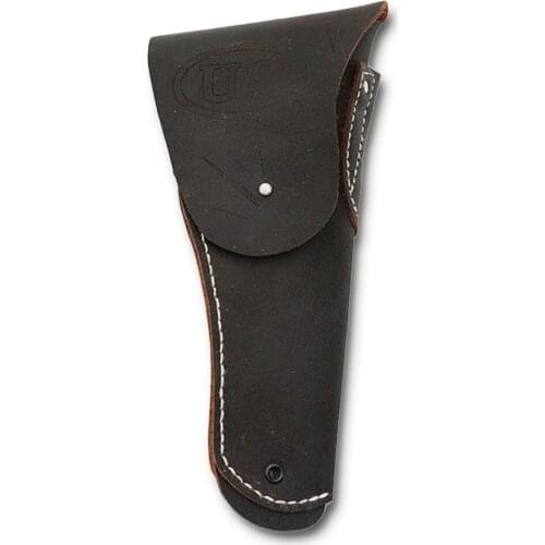 WWII WW2 US Army M1911 Cavalry Leather Holster cavalerie Pistol Scabbard Black