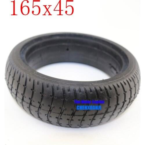 165x45 High performance tyre Solid Tire tyre fit Hoverboard Self Balancing Electric Scooter has grooves
